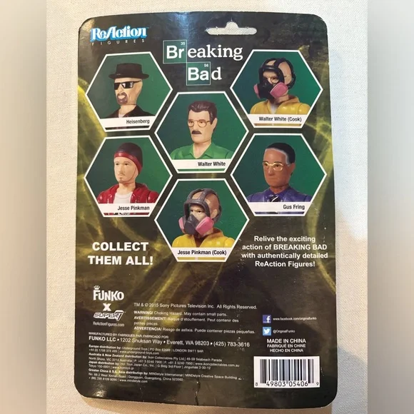 Breaking Bad Walter White (Underwear) 3 3/4 inch Action Figure. New in package. - Picture 3 of 3
